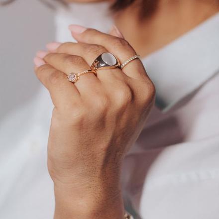 Silver ring